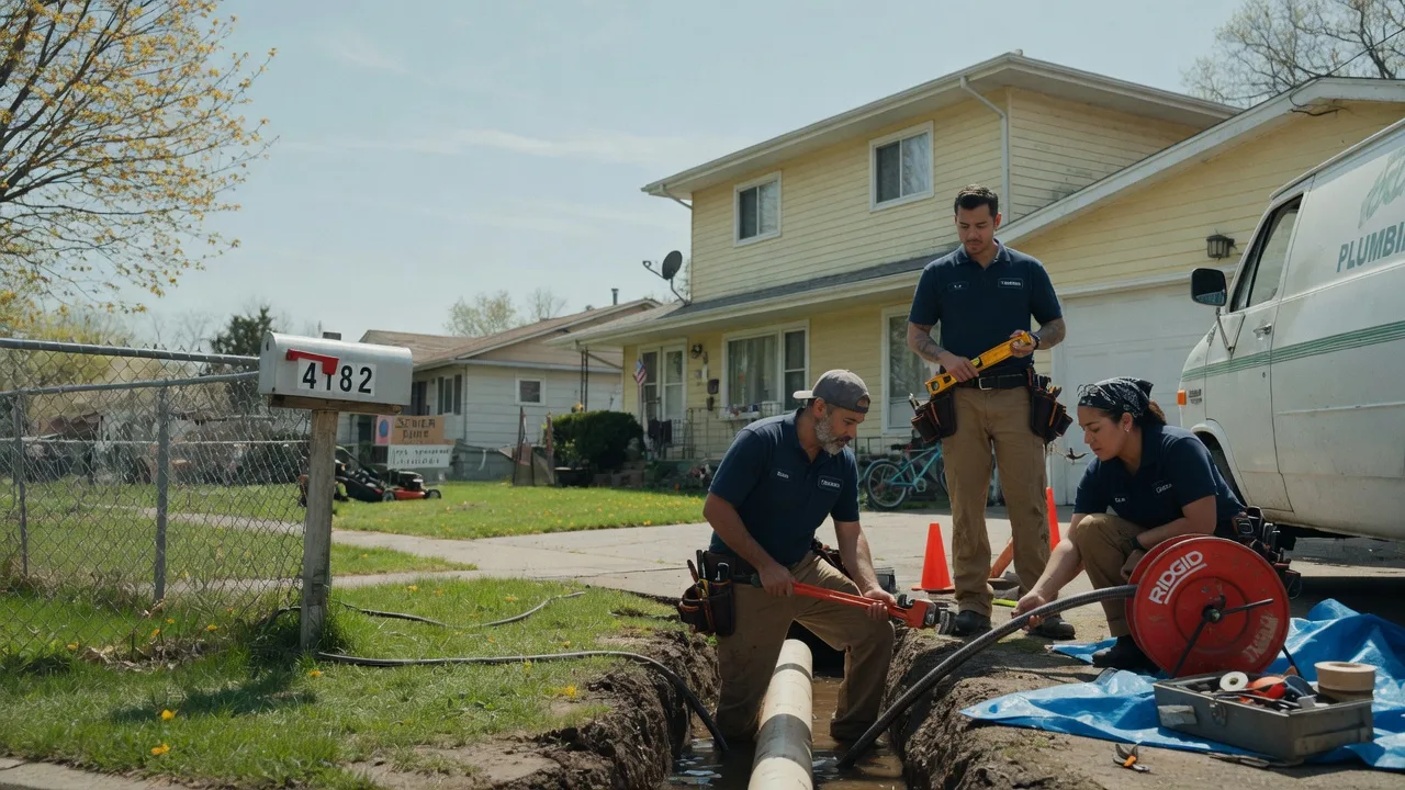 Gas Line Repair in Big Falls, WI near me